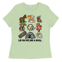 Matcha let me tell you a story Ladies Tee - MaliasSmallBusiness