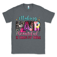 Charcoal Heather making hair beautiful is kinda my thing Classic Tee - LillyAllenDesigns