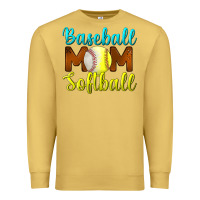 Baseball Mom Softball Premium Sweatshirt | Teevron