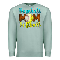 Seafoam baseball mom softball Premium Sweatshirt - BundleAndBundleShop