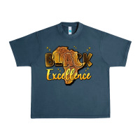 Midnight Navy black excellence Urban Heavy Tee - Artiststas
