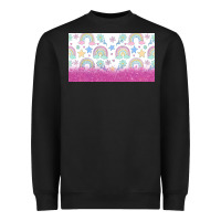 Black doodle doodle rainbow Heavyweight Sweatshirt - TumblerDesignByShophia