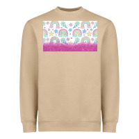 Mushroom doodle doodle rainbow Heavyweight Sweatshirt - TumblerDesignByShophia
