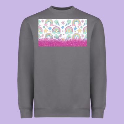 Doodle Doodle Rainbow Heavyweight Sweatshirt Designed By Tumblerdesignbyshophia