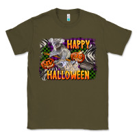Army Green happy halloween koala Classic Tee - LillyAllenDesigns