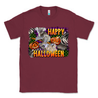 Burgundy happy halloween koala Classic Tee - LillyAllenDesigns