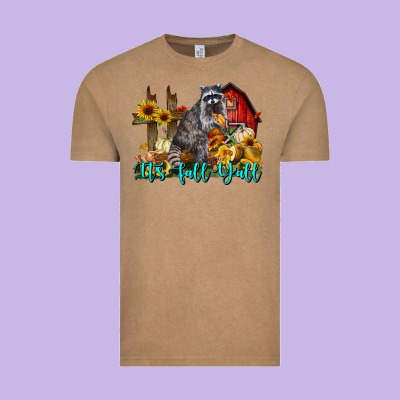 It's Fall Y'all Vintage Tee Designed By Lillyallendesigns