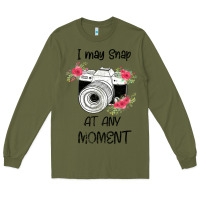 Army Green I May Snap At Any Moment Long Sleeve Tee - Bettercallsaul