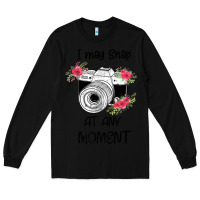 Black I May Snap At Any Moment Long Sleeve Tee - Bettercallsaul