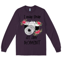Plum I May Snap At Any Moment Long Sleeve Tee - Bettercallsaul