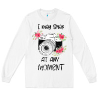 White I May Snap At Any Moment Long Sleeve Tee - Bettercallsaul
