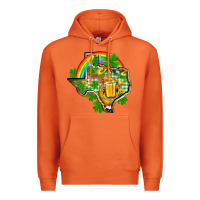 Carrot Texas St. Patrick's Day Premium Hoodie - OliviaCreatesArt