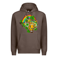 Coffee Texas St. Patrick's Day Premium Hoodie - OliviaCreatesArt