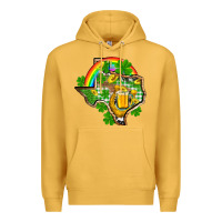 Mustard Texas St. Patrick's Day Premium Hoodie - OliviaCreatesArt