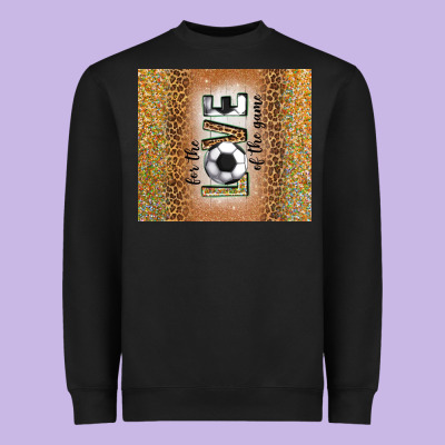 For The Love Of The Game With Soccer Tumbler Tbs Heavyweight Sweatshirt Designed By Tumblerdesignbyshophia
