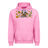 Fuchsia Pink Coffee Then Cows Urban Hoodie - LillyAllenDesigns