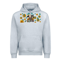 Heather Grey Coffee Then Cows Urban Hoodie - LillyAllenDesigns