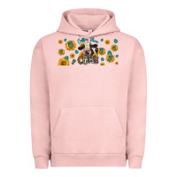 Pigment Salmon Coffee Then Cows Urban Hoodie - LillyAllenDesigns