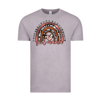 Vintage Zinc girl mama western leopard rainbow Vintage Tee - JahusDesignShop