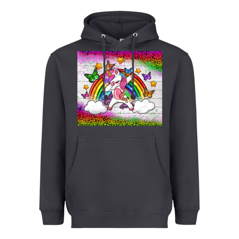 Lgbtq Dabbbing Unicorn And Rainbow Tumbler Heavyweight Hoodie by BundleAndBundleShop | Teevron