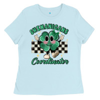 Baby Blue shenanigans coordinator Ladies Tee - MaliasSmallBusiness