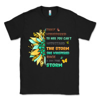 Black inspirational flower and quote design Classic Tee - LillyAllenDesigns