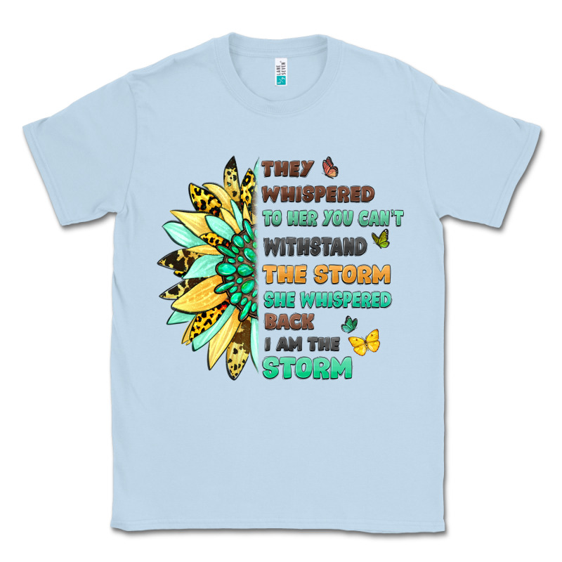Inspirational Flower And Quote Design Classic Tee by LillyAllenDesigns | Teevron