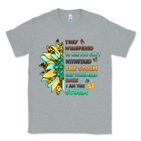 Heather Grey inspirational flower and quote design Classic Tee - LillyAllenDesigns