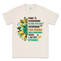 Natural inspirational flower and quote design Classic Tee - LillyAllenDesigns