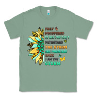 Sage inspirational flower and quote design Classic Tee - LillyAllenDesigns
