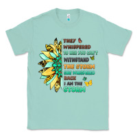 Seafoam inspirational flower and quote design Classic Tee - LillyAllenDesigns