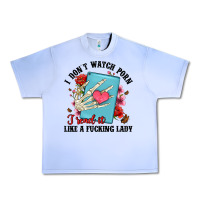 Grape Ice i don t watch porn i read it like a fucking lady Urban Heavy Tee - Artiststas