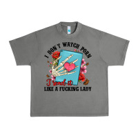 Tornado i don t watch porn i read it like a fucking lady Urban Heavy Tee - Artiststas
