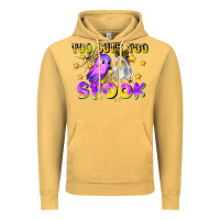 Vintage Mustard too cute too spook Vintage Hoodie - LillyAllenDesigns