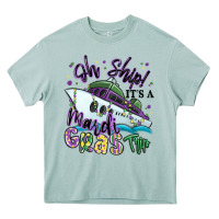 Arona oh ship it's a mardi gras trip Heavy Core Tee - MaliasSmallBusiness