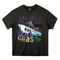 Asphalt oh ship it's a mardi gras trip Heavy Core Tee - MaliasSmallBusiness