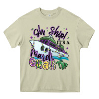 Mossy oh ship it's a mardi gras trip Heavy Core Tee - MaliasSmallBusiness