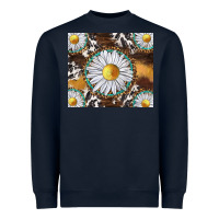 Navy western daisy and cowhide tumbler tbs Heavyweight Sweatshirt - TumblerDesignByShophia