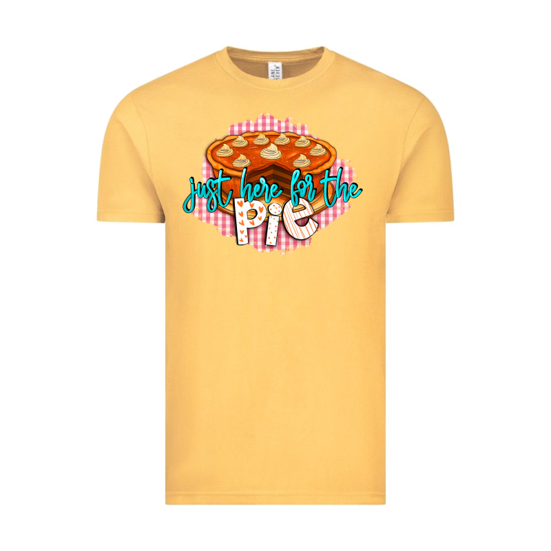 Just Here For The Pie Vintage Tee by LillyAllenDesigns | Teevron