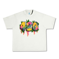 Pistachio 420 cannabis Urban Heavy Tee - Artiststas