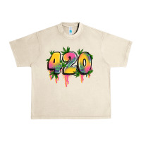 Sandshell 420 cannabis Urban Heavy Tee - Artiststas