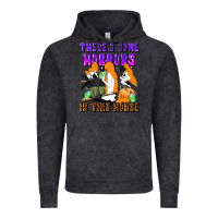 Vintage Black there's some horrors in this house Vintage Hoodie - LillyAllenDesigns