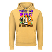 Vintage Mustard there's some horrors in this house Vintage Hoodie - LillyAllenDesigns