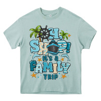 Arona oh ship its a family trip Heavy Core Tee - MaliasSmallBusiness