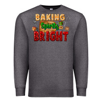 Charcoal Heather baking spirits bright Premium Sweatshirt - FaDigitalArtStudio