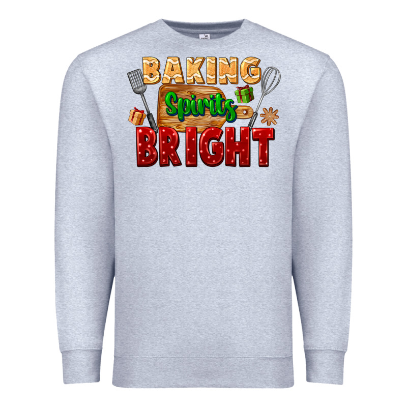 Baking Spirits Bright Premium Sweatshirt by FaDigitalArtStudio | Teevron