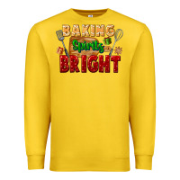 Lemon baking spirits bright Premium Sweatshirt - FaDigitalArtStudio