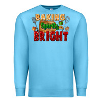 Ocean Blue baking spirits bright Premium Sweatshirt - FaDigitalArtStudio