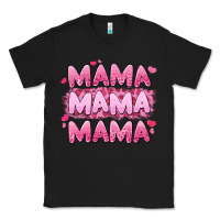 Black mama mama mama valentine's day Classic Tee - LillyAllenDesigns
