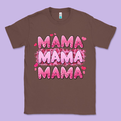 Mama Mama Mama Valentine's Day Classic Tee Designed By Lillyallendesigns